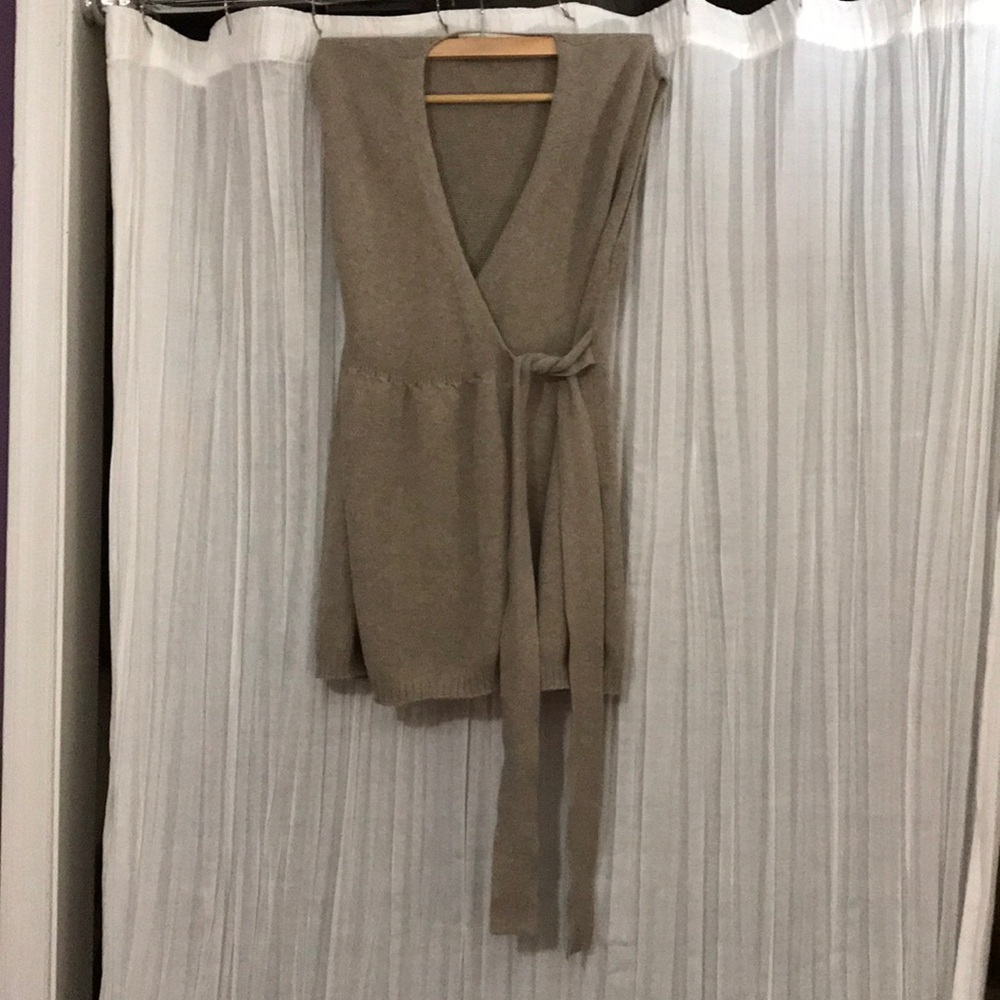 Wrap Tunic Sweater